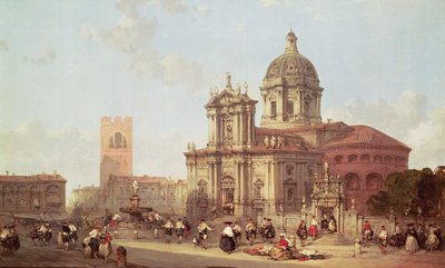 Cattedrale di Brescia da David Roberts